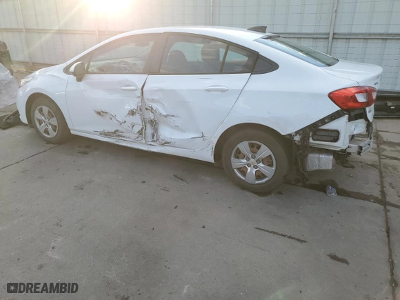 2018 Chevrolet Cruze LS with VIN 1G1BC5SMXJ7152608, listed as a Copart auction lot 50142155 with 105,766 mi miles and Non Repairable. Bid and sale history available at carsss.com. Image 2.