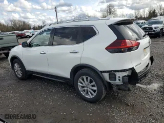 2020 Nissan Rogue SV with VIN JN8AT2MVXLW114025, listed as a Copart auction lot 49346225 with 45,434 mi miles and Salvage Title. Bid and sale history available at carsss.com. Image 2.