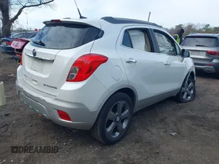 2013 Buick Encore Leather with VIN KL4CJCSB5DB202170, listed as a IAAI auction lot 41872948 with 48,536 mi miles and . Bid and sale history available at carsss.com. Image 4.