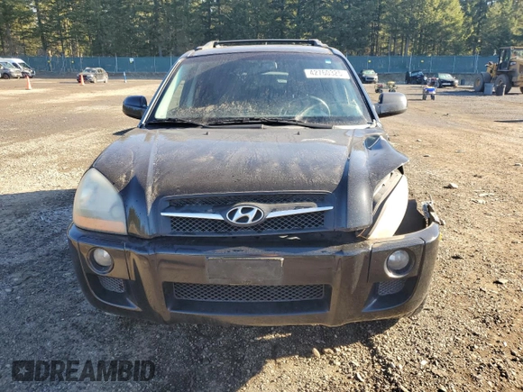 2009 Hyundai Tucson SE with VIN KM8JN72D19U944082, listed as a Copart auction lot 42760325 with 190,441 mi miles and Salvage Title. Bid and sale history available at carsss.com. Image 5.