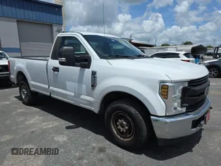 2019 Ford F-250 XL with VIN 1FTBF2A67KEF21275, listed as a IAAI auction lot 42849812 with 112,419 mi miles and . Bid and sale history available at DreamBid. Image 1.