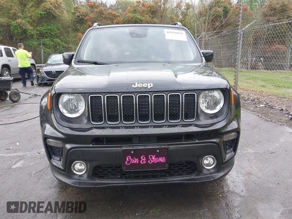 2021 Jeep Renegade Latitude with VIN ZACNJDBB1MPN30757, listed as a IAAI auction lot 41956032 with 29,016 mi miles and . Bid and sale history available at DreamBid. Image 12.