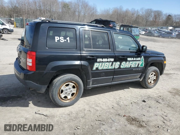 2017 Jeep Patriot Sport with VIN 1C4NJRBB3HD111751, listed as a Copart auction lot 49876775 with 148,460 mi miles and Clean title. Bid and sale history available at DreamBid. Image 3.