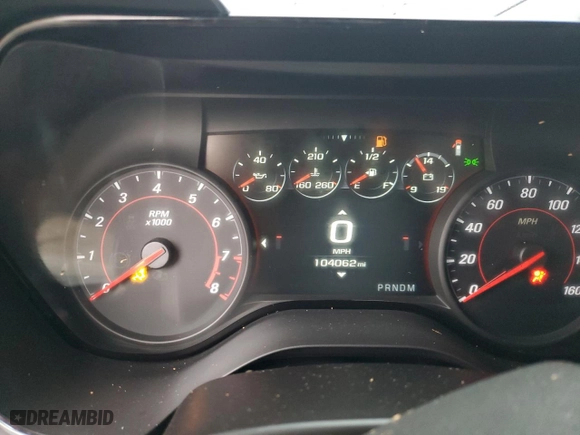 2016 Chevrolet Camaro 2LT with VIN 1G1FD1RS7G0143183, listed as a Copart auction lot 44300755 with 104,062 mi miles and Salvage Title. Bid and sale history available at carsss.com. Image 9.