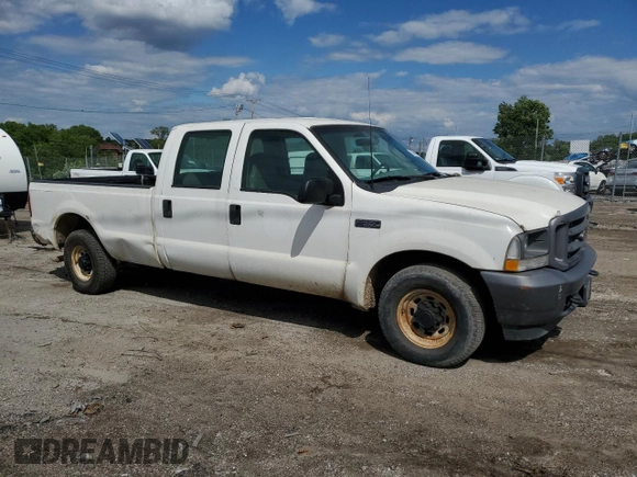 2003 Ford F-350 XL with VIN 1FTSW30L93ED85049, listed as a Copart auction lot 57946435 with 42,522 mi miles and Clean title. Bid and sale history available at DreamBid. Image 4.