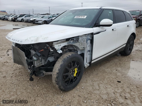 2021 Land Rover Range Rover Velar S with VIN SALYJ2EX6MA313726, listed as a Copart auction lot 83287414 with 27,870 mi miles and Salvage Title. Bid and sale history available at carsss.com. Image 1.