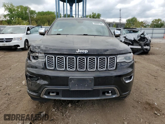 2018 Jeep Grand Cherokee High Altitude with VIN 1C4RJFCGXJC107475, listed as a Copart auction lot 56899145 with 55,930 mi miles and Salvage title. Bid and sale history available at DreamBid. Image 5.