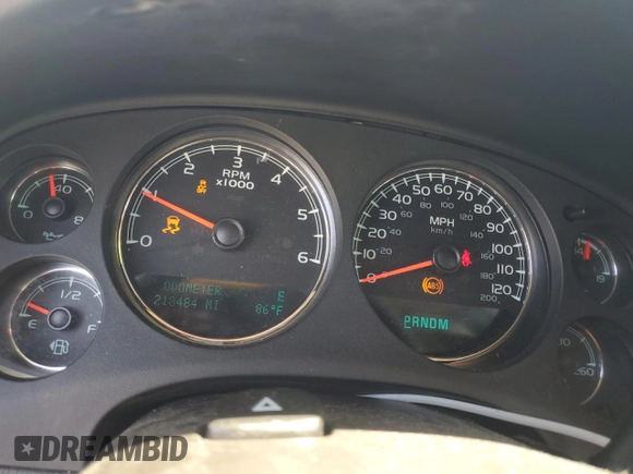 2013 Chevrolet Suburban LT with VIN 1GNSCJE0XDR146798, listed as a Copart auction lot 62408525 with 218,484 mi miles and Salvage title. Bid and sale history available at DreamBid. Image 9.