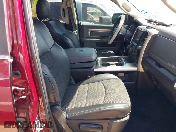 2018 Ram 1500 Lone Star Silver with VIN 1C6RR6LT7JS105492, listed as a IAAI auction lot 42005086 with 84,674 mi miles and . Bid and sale history available at DreamBid. Image 5.