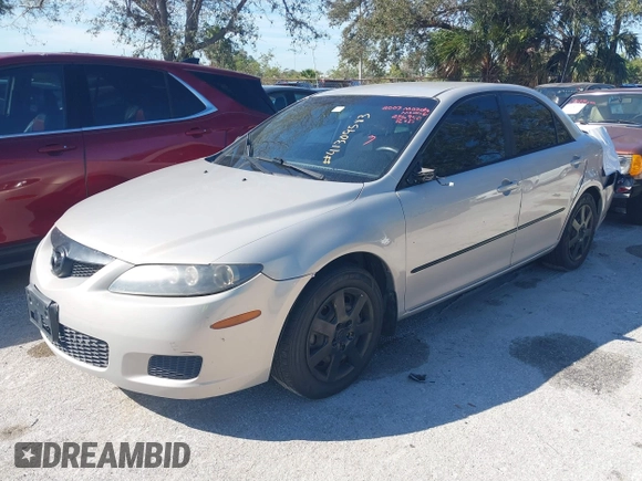 2007 Mazda 6 i Sport VE with VIN 1YVHP80C375M19832, listed as a IAAI auction lot 41309583 with 236,940 mi miles and . Bid and sale history available at carsss.com. Image 2.