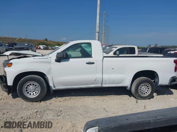2022 Chevrolet Silverado 1500 Work Truck with VIN 3GCNWAEK1NG186610, listed as a IAAI auction lot 42003590 with 42,259 mi miles and . Bid and sale history available at DreamBid. Image 14.