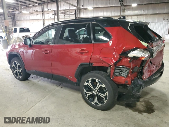 2021 Toyota RAV4 XSE with VIN JTMFB3FV3MD027720, listed as a Copart auction lot 58349905 with 48,313 mi miles and Salvage title. Bid and sale history available at DreamBid. Image 2.