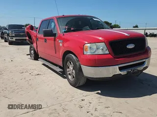 2006 Ford F-150 XLT with VIN 1FTRW12W96FB07681, listed as a Copart auction lot 61033625 with 140,527 mi miles and Salvage title. Bid and sale history available at DreamBid. Image 13.