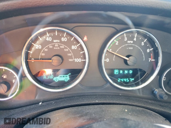 2018 Jeep Wrangler JK Unlimited Sport S with VIN 1C4BJWDG2JL879078, listed as a Copart auction lot 84290864 with 24,457 mi miles and Salvage Title. Bid and sale history available at carsss.com. Image 9.