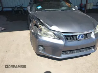 2012 Lexus CT CT 200h with VIN JTHKD5BH1C2089291, listed as a IAAI auction lot 41764841 with 110,328 mi miles and . Bid and sale history available at carsss.com. Image 6.