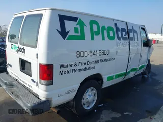 2008 Ford Econoline Cargo Commercial with VIN 1FTNE24L28DB01794, listed as a IAAI auction lot 41663920 with Not Provided miles and . Bid and sale history available at DreamBid. Image 4.