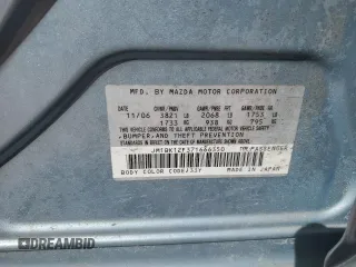 2007 Mazda 3 i Touring with VIN JM1BK12F371666350, listed as a Copart auction lot 48012045 with 169,235 mi miles and Salvage Title. Bid and sale history available at DreamBid. Image 14.