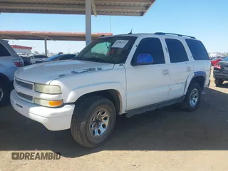 2005 Chevrolet Tahoe Z71 z VIN 1GNEC13T45R178349, wystawiony jako IAAI lot #42306137 z przebiegiem 366 874 mil mil oraz . Historia ofert i sprzedaży dostępna na DreamBid. Obrazek 2.
