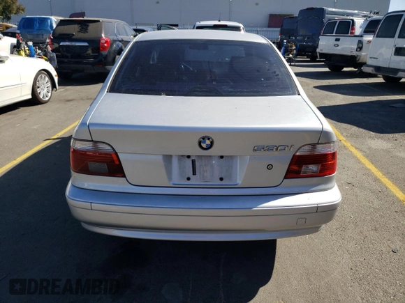 2002 BMW 5 Series 530i with VIN WBADT53442CE93817, listed as a Copart auction lot 73840234 with 115,223 mi miles and Clean Title. Bid and sale history available at carsss.com. Image 6.