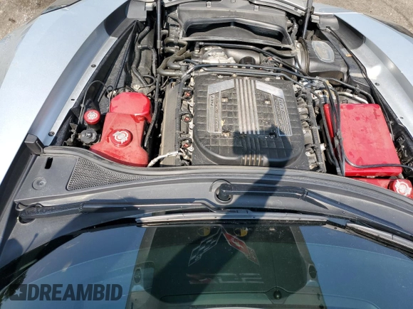 2015 Chevrolet Corvette Z06 2LZ with VIN 1G1YR2D65F5601184, listed as a Copart auction lot 64979444 with 38,080 mi miles and Salvage Title. Bid and sale history available at carsss.com. Image 11.