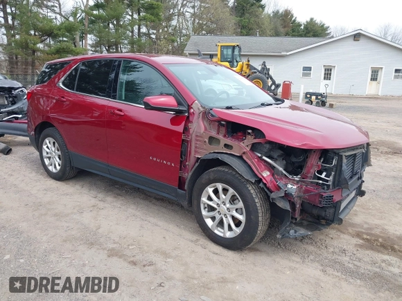 2018 Chevrolet Equinox LT with VIN 2GNAXSEV3J6183071, listed as a IAAI auction lot 42006145 with 113,683 mi miles. Bid and sale history available at carsss.com. Image 1.