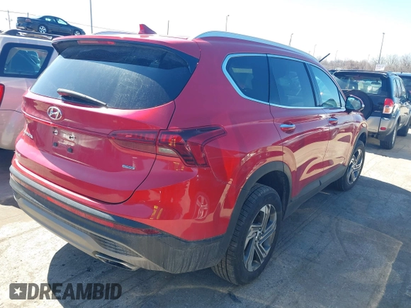 2023 Hyundai Santa Fe SEL with VIN 5NMS2DAJ2PH591475, listed as a IAAI auction lot 41794066 with 82,666 mi miles. Bid and sale history available at carsss.com. Image 4.