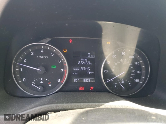 2017 Hyundai Elantra SE with VIN 5NPD74LF9HH153530, listed as a Copart auction lot 60851745 with 138,081 mi miles and Salvage title. Bid and sale history available at DreamBid. Image 9.