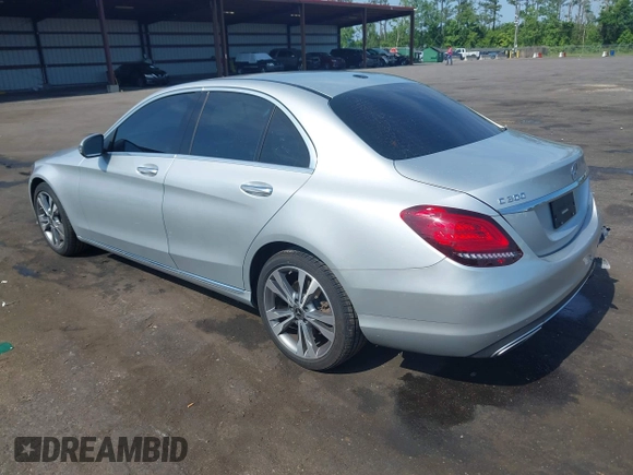 2020 Mercedes-Benz C 300 with VIN WDDWF8DB0LR553935, listed as a IAAI auction lot 42310890 with 96,266 mi miles and . Bid and sale history available at DreamBid. Image 3.
