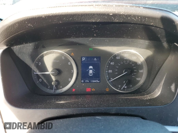 2017 Hyundai Sonata Sport with VIN 5NPE34AF6HH469065, listed as a Copart auction lot 41884845 with 119,447 mi miles and Salvage Title. Bid and sale history available at carsss.com. Image 9.