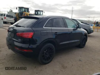 2016 Audi Q3 Premium Plus with VIN WA1EFCFS5GR000591, listed as a Copart auction lot 45585415 with 87,303 mi miles and Salvage title. Bid and sale history available at DreamBid. Image 3.