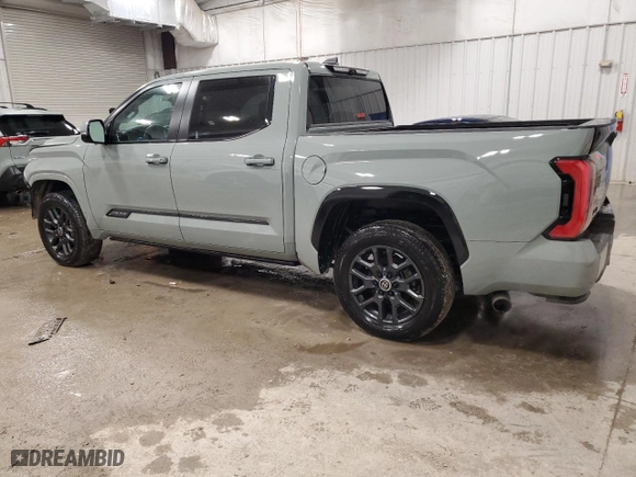 2024 Toyota Tundra 4WD Platinum with VIN 5TFNA5DB5RX139136, listed as a Copart auction lot 84995744 with 15,023 mi miles and Salvage Title. Bid and sale history available at carsss.com. Image 2.