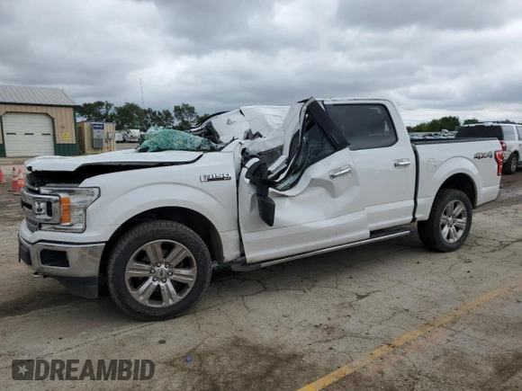 2018 Ford F-150 XL with VIN 1FTEW1EP6JFC13517, listed as a Copart auction lot 57964965 with Not provided miles and Salvage title. Bid and sale history available at DreamBid. Image 1.