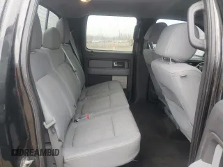 2012 Ford F-150 XL with VIN 1FTEW1CM5CFC97065, listed as a Copart auction lot 86583344 with 147,583 mi miles and Salvage Title. Bid and sale history available at carsss.com. Image 10.