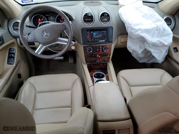 2010 Mercedes-Benz M-Class ML 350 with VIN 4JGBB5GB4AA558772, listed as a Copart auction lot 44060025 with 116,688 mi miles and Salvage Title. Bid and sale history available at carsss.com. Image 8.