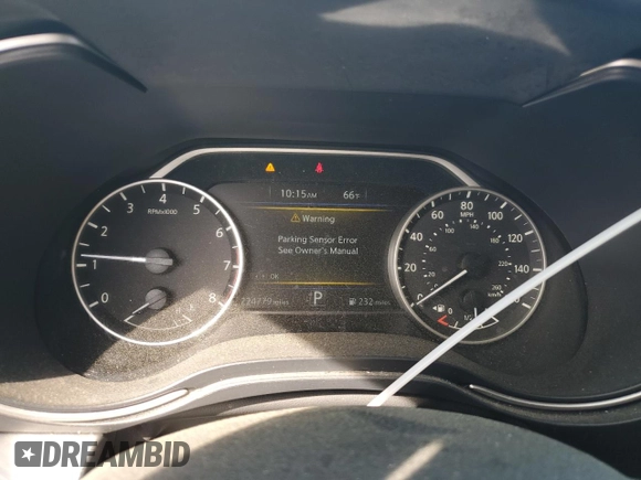2017 Nissan Maxima SV with VIN 1N4AA6AP8HC401229, listed as a Copart auction lot 50721325 with 224,779 mi miles and Salvage Title. Bid and sale history available at carsss.com. Image 9.