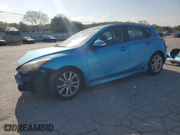2010 Mazda 3 S Sport with VIN JM1BL1H5XA1206833, listed as a Copart auction lot 52582445 with 198,021 mi miles and Clean Title. Bid and sale history available at DreamBid. Image 1.