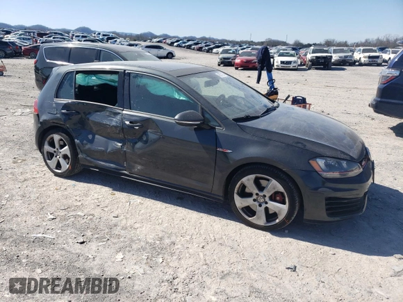 2016 Volkswagen Golf GTI SE w/Performance Pkg with VIN 3VW547AU7GM054128, listed as a Copart auction lot 49577425 with 86,849 mi miles and Salvage Title. Bid and sale history available at carsss.com. Image 4.
