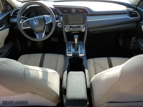 2017 Honda Civic Sedan EX with VIN 2HGFC2F72HH504334, listed as a Copart auction lot 49070145 with 105,109 mi miles and Salvage Title. Bid and sale history available at carsss.com. Image 8.