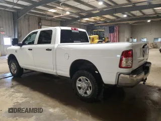 2023 Ram 2500 Tradesman with VIN 3C6UR5CLXPG500318, listed as a Copart auction lot 47481325 with 57,156 mi miles and Salvage title. Bid and sale history available at DreamBid. Image 2.