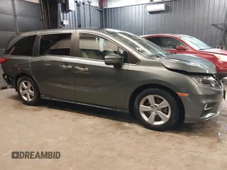 2019 Honda Odyssey EX with VIN 5FNRL6H53KB076088, listed as a IAAI auction lot 42481693 with 47,518 mi miles and . Bid and sale history available at DreamBid. Image 14.