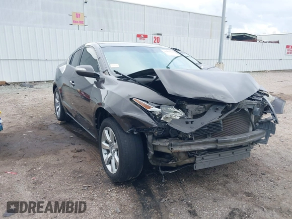 2011 Acura ZDX Tech Pkg with VIN 2HNYB1H46BH500215, listed as a IAAI auction lot 41902209 with 276,128 mi miles. Bid and sale history available at carsss.com. Image 1.