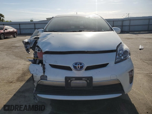 2014 Toyota Prius with VIN JTDKN3DP3E3062680, listed as a Copart auction lot 58554345 with 83,579 mi miles and Salvage title. Bid and sale history available at DreamBid. Image 5.
