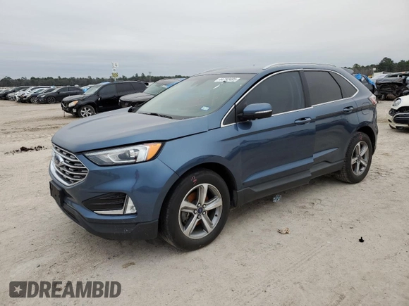 2019 Ford Edge SEL z VIN 2FMPK3J92KBC26755, wystawiony jako Copart lot #44792485 z przebiegiem 127 328 mil mil oraz Szkoda całkowita • Salvage title. Historia ofert i sprzedaży dostępna na DreamBid. Obrazek 1.