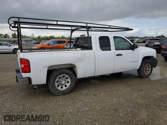 2007 Chevrolet Silverado 1500 LT w/1LT with VIN 2GCEC19CX71565063, listed as a Copart auction lot 51246145 with 0 mi miles and Clean Title. Bid and sale history available at carsss.com. Image 3.