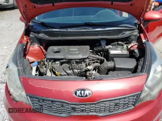 2017 Kia Rio LX with VIN KNADM4A35H6006856, listed as a Copart auction lot 53084585 with 72,011 mi miles and Salvage Title. Bid and sale history available at carsss.com. Image 11.