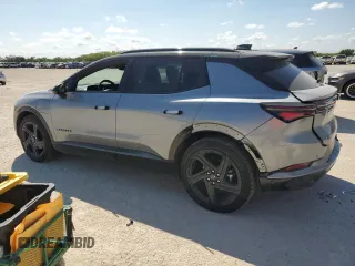 2024 Chevrolet Equinox EV RS z VIN 3GN7DNRP2RS237974, wystawiony jako Copart lot #71756094 z przebiegiem 2024 mil mil oraz Szkody całkowita. Historia ofert i sprzedaży dostępna na DreamBid. Obrazek 2.