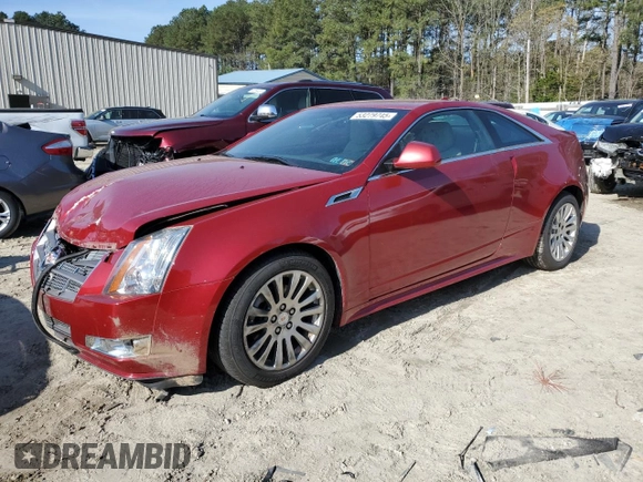 2011 Cadillac CTS Performance z VIN 1G6DL1EDXB0118699, wystawiony jako Copart lot #53279745 z przebiegiem 94 769 mil mil oraz Szkoda całkowita • Salvage title. Historia ofert i sprzedaży dostępna na DreamBid. Obrazek 1.