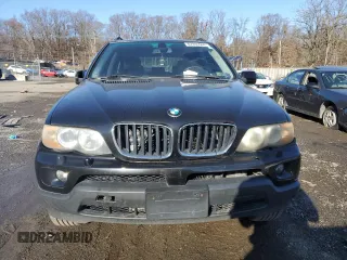2005 BMW X5 3.0i with VIN 5UXFA13555LY21474, listed as a Copart auction lot 82994644 with 0 mi miles and Salvage Title. Bid and sale history available at carsss.com. Image 5.