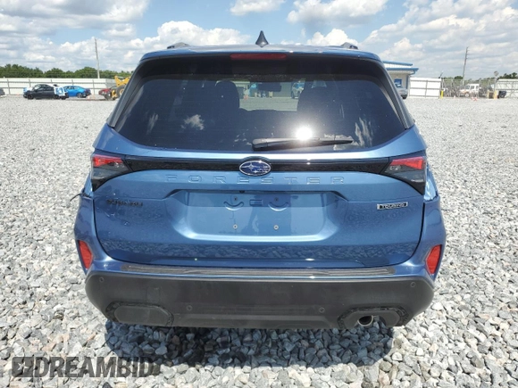2025 Subaru Forester Touring с VIN JF2SLDTC7SH513409, выставлен на аукционе Copart как лот 54044175 с пробегом 1 354 миль миль и Списание • Salvage title. История ставок и продаж доступна на DreamBid. Изображение 6.