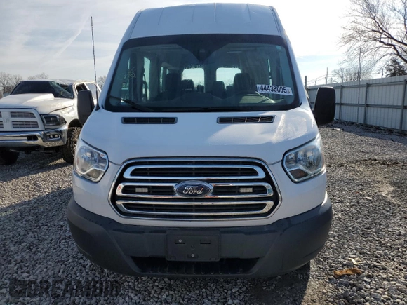 2017 Ford Transit Passenger XL with VIN 1FBAX2XG9HKA16734, listed as a Copart auction lot 44438005 with 34,029 mi miles and Salvage Title. Bid and sale history available at carsss.com. Image 5.